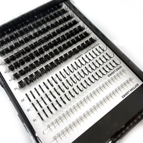 fluffy cluster lashes